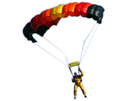 parachute, Parachute, Orange,