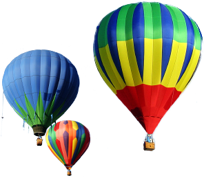 Balloon - Parachute, Transparent background PNG HD thumbnail