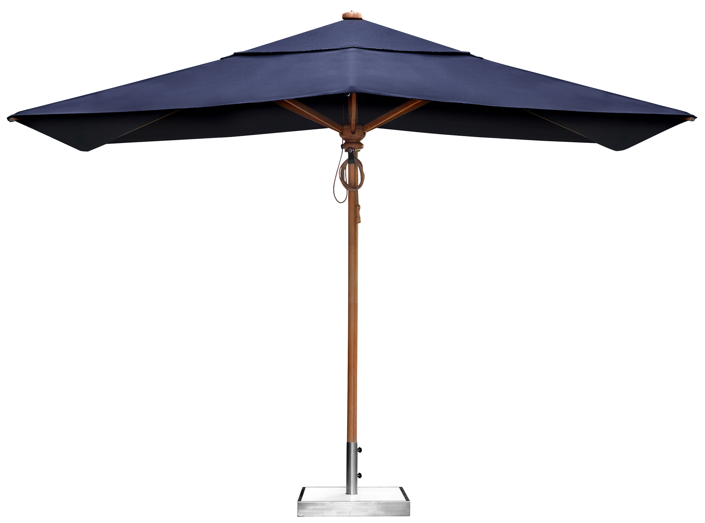 Classic rectangular parasol