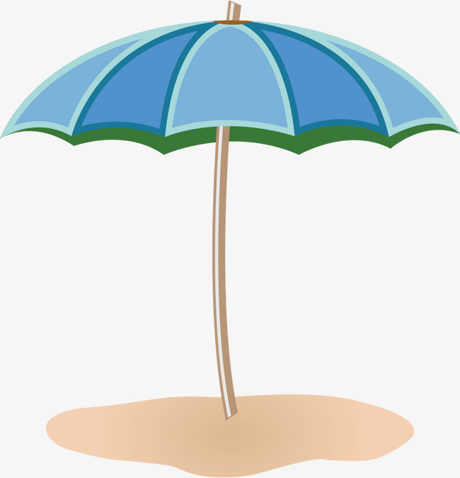 Parasol Png Vector Material, Sun Umbrella, Sandy Beach, Umbrella Free Png And Vector - Parasol, Transparent background PNG HD thumbnail