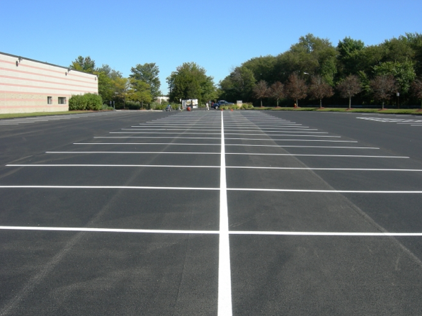 Illinois Parking Lot Striping - Parking Lot Lines, Transparent background PNG HD thumbnail