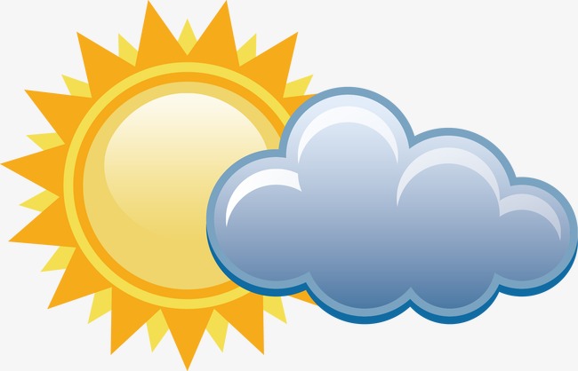 Cloudy Day, Partly Cloudy, The Weather Png And Vector - Partly Cloudy, Transparent background PNG HD thumbnail