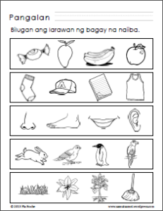 Bilugan Ang Naiiba_1 - Parts Of The Body For Kids Tagalog, Transparent background PNG HD thumbnail