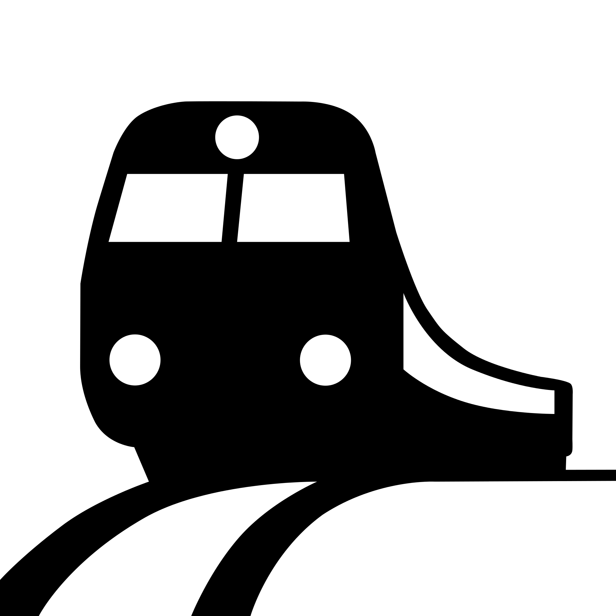 Black Train Icon · Inter City Express Train Png Clipart - Passenger Train Black And White, Transparent background PNG HD thumbnail