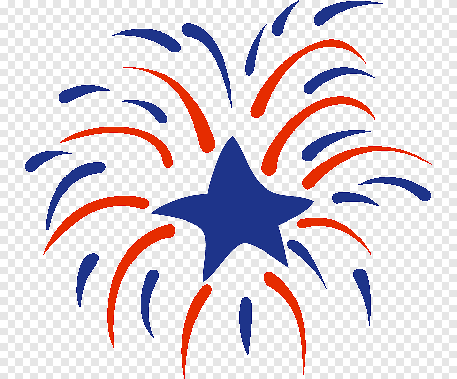 Blue And Red Star Illustration, Salem Independence Day Memorial Pluspng.com  - Patriotic, Transparent background PNG HD thumbnail
