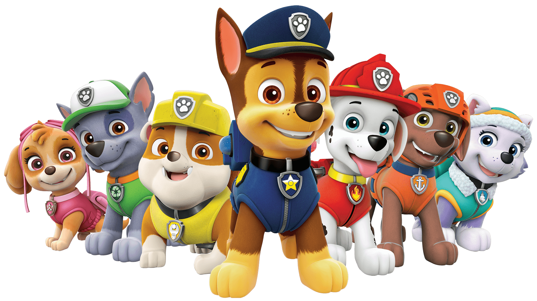 Paw Patrol All Characters Png - Paw Patrol, Transparent background PNG HD thumbnail