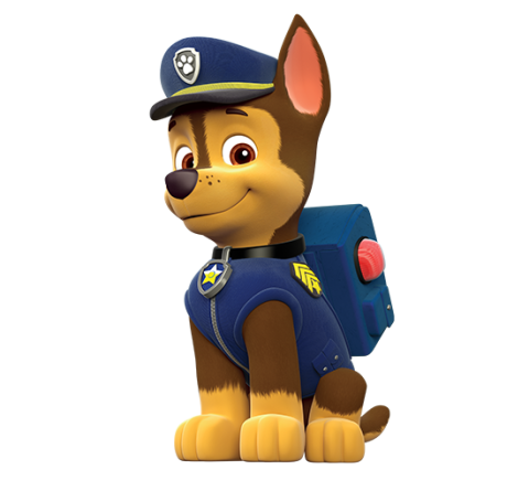 Paw Patrol Chase | Paw Patrol Chase Character Main 550X510. - Paw Patrol, Transparent background PNG HD thumbnail