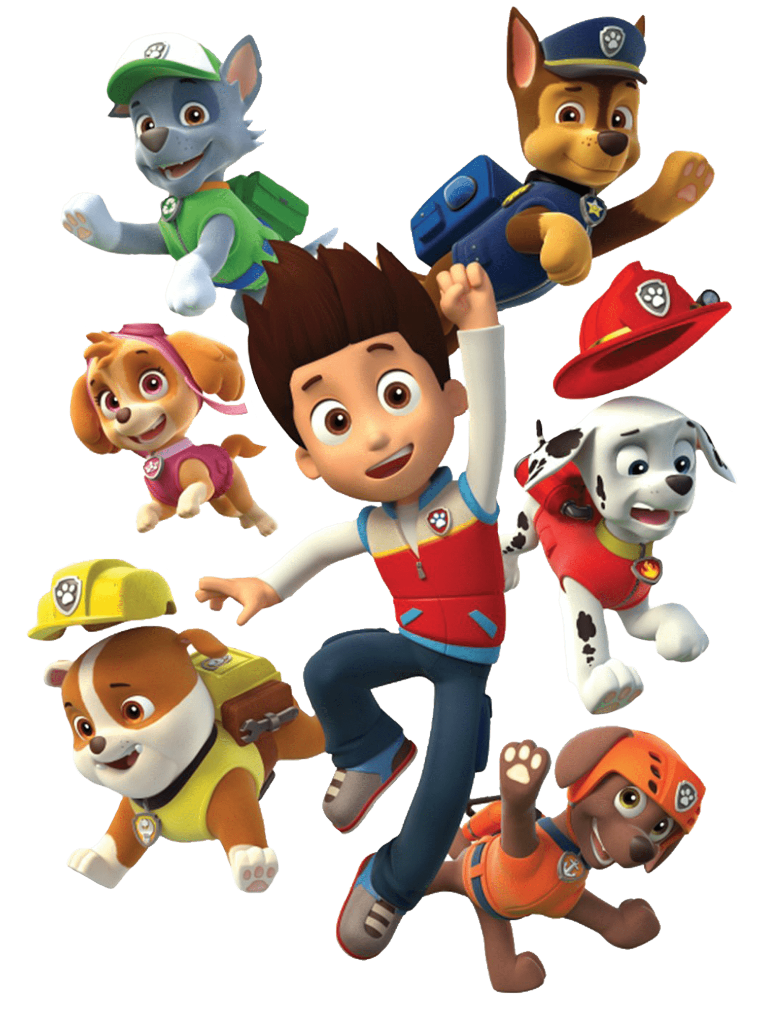 Ryder And His Dogs Paw Patrol Clipart Png - Paw Patrol, Transparent background PNG HD thumbnail