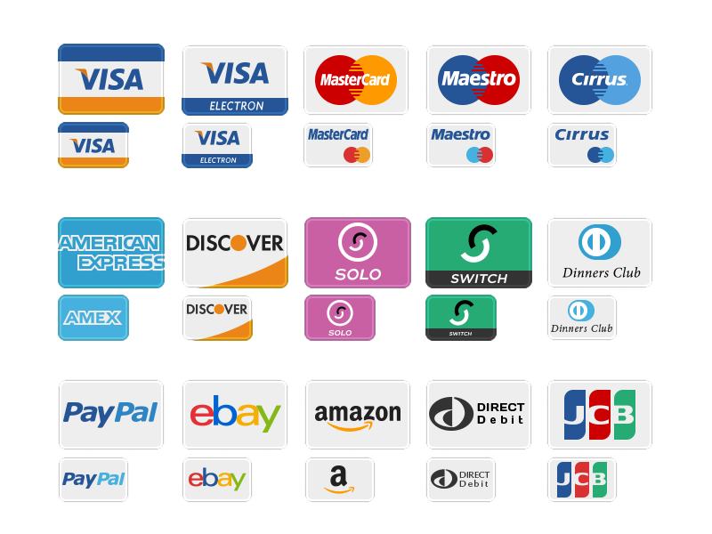 Payment Method Icons Set free