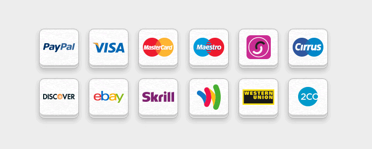 Free Online Payment Icon Set Psd Png - Payment Method, Transparent background PNG HD thumbnail