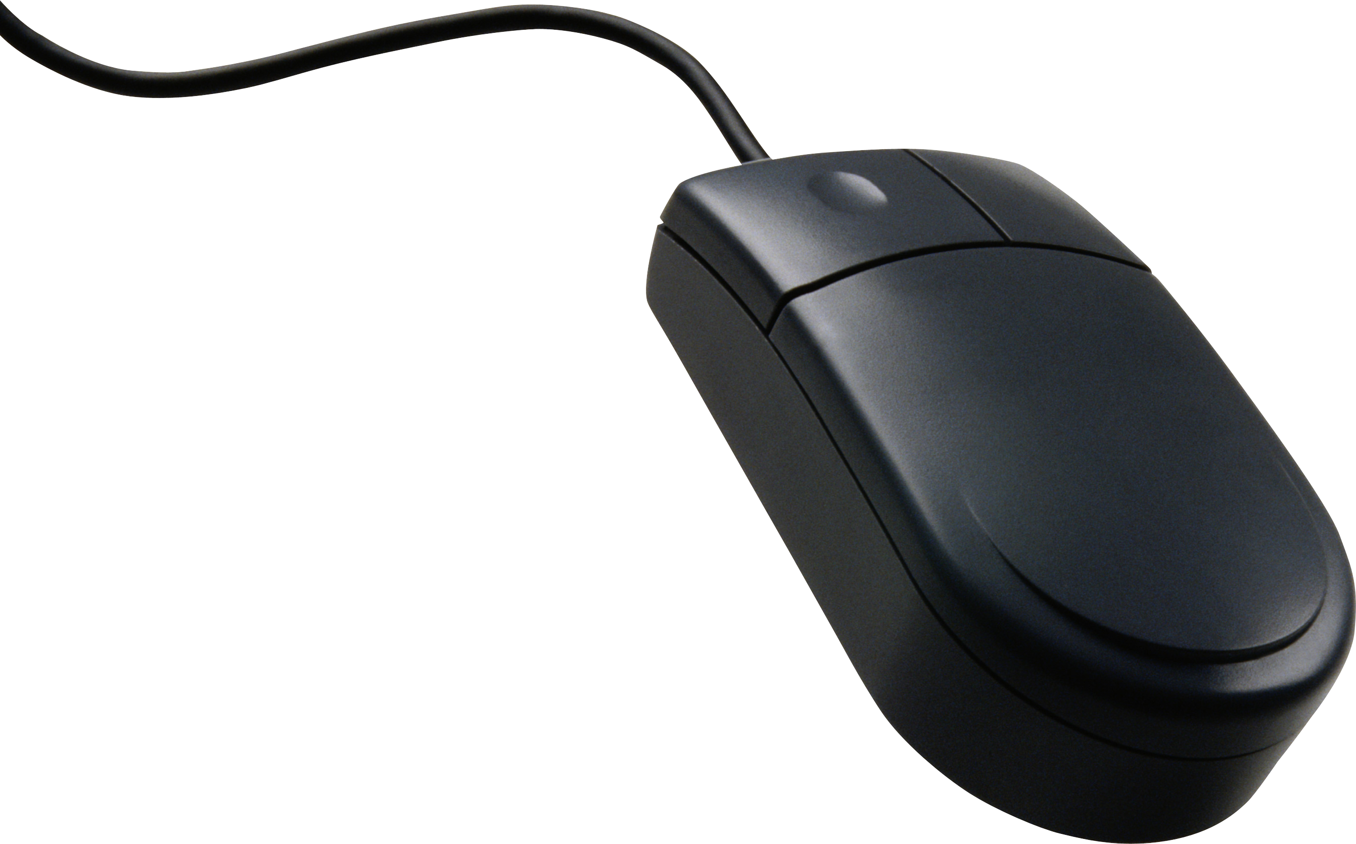 Black Pc Mouse Png Image - Pc Mouse, Transparent background PNG HD thumbnail