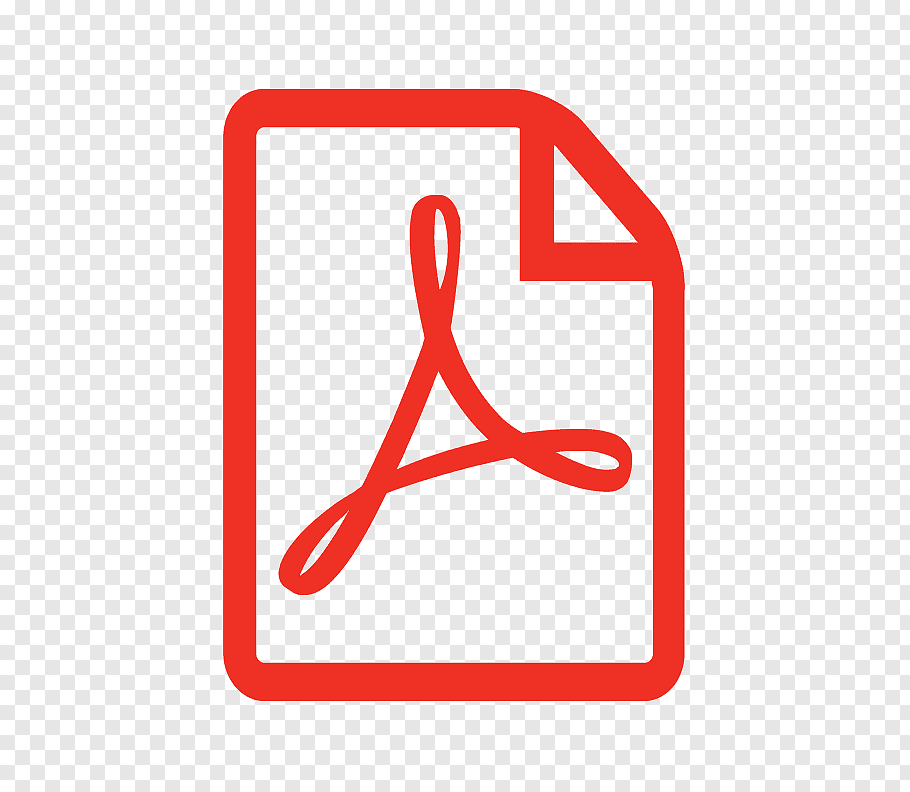 Red Adobe Pdf Logo, Pdf Computer Icons A #1665949   Png Images   Pngio - Pdf, Transparent background PNG HD thumbnail