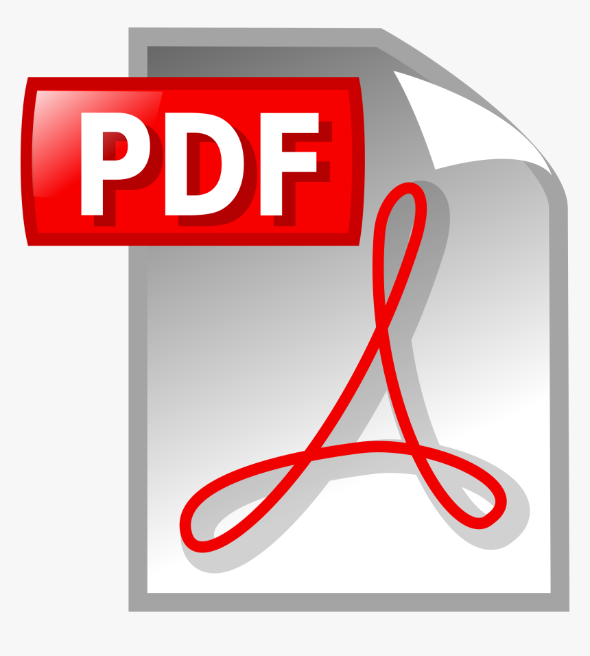 Transparent Background Pdf Logo, Hd Png Download   Kindpng - Pdf, Transparent background PNG HD thumbnail