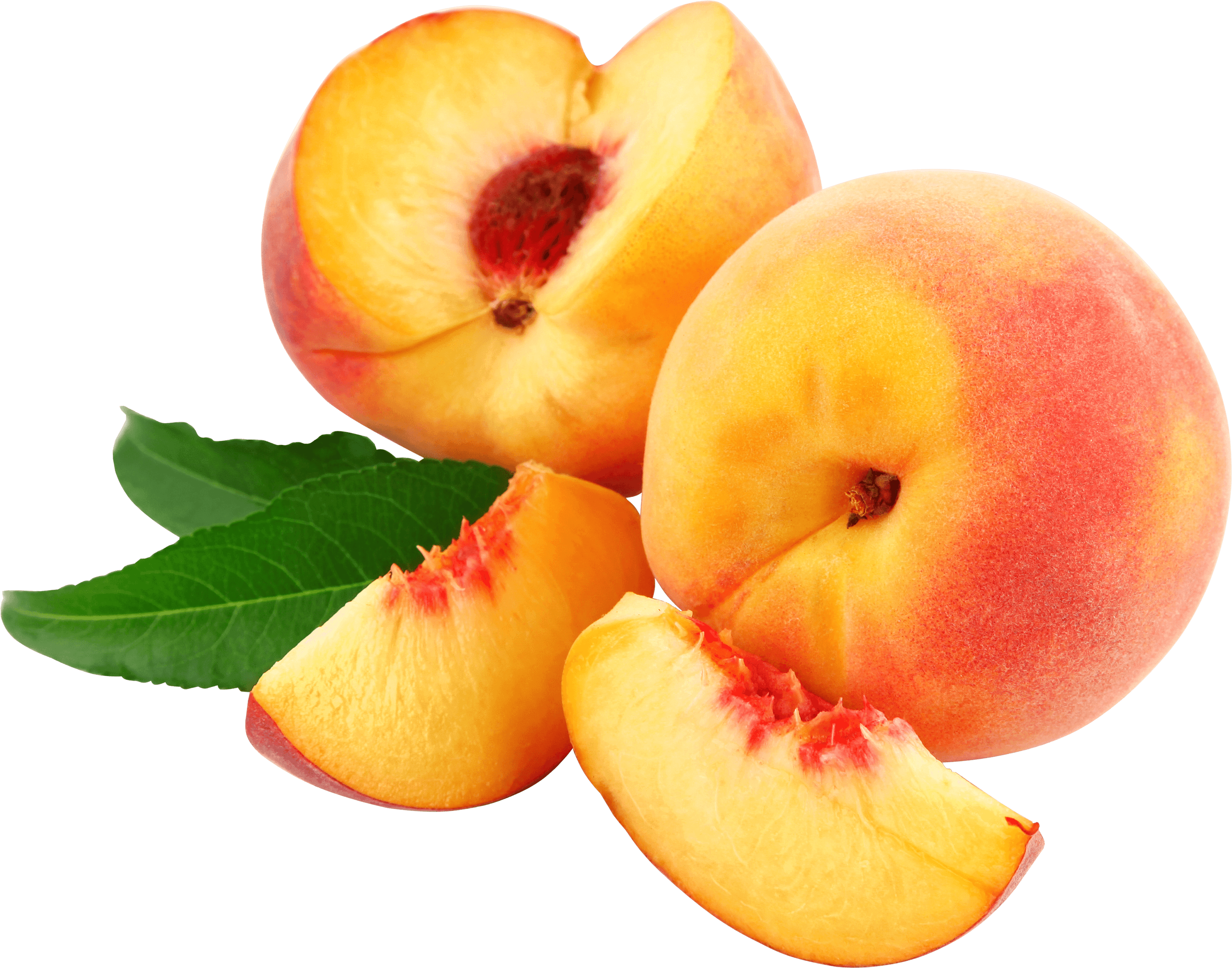 Scene Of Peaches - Peach, Transparent background PNG HD thumbnail