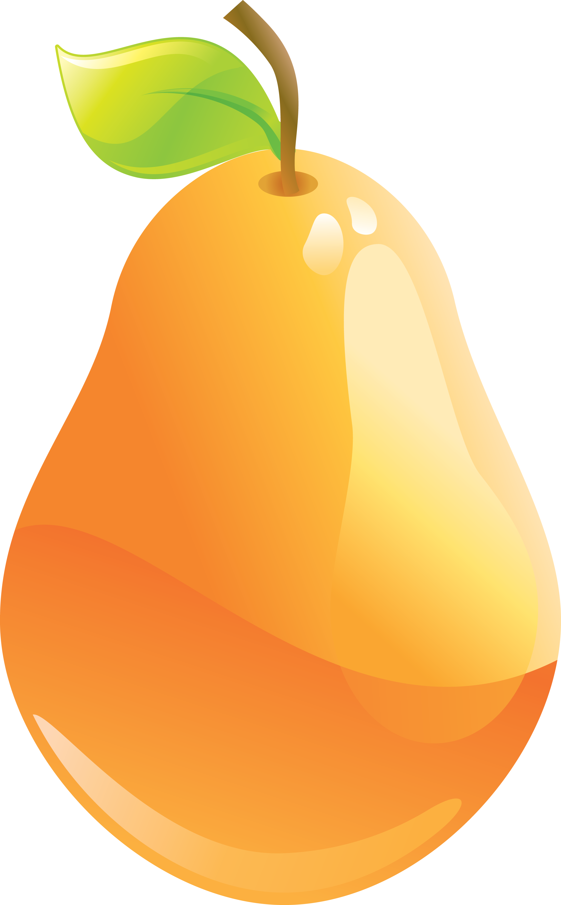 Yellow Pear Png Image - Pear, Transparent background PNG HD thumbnail