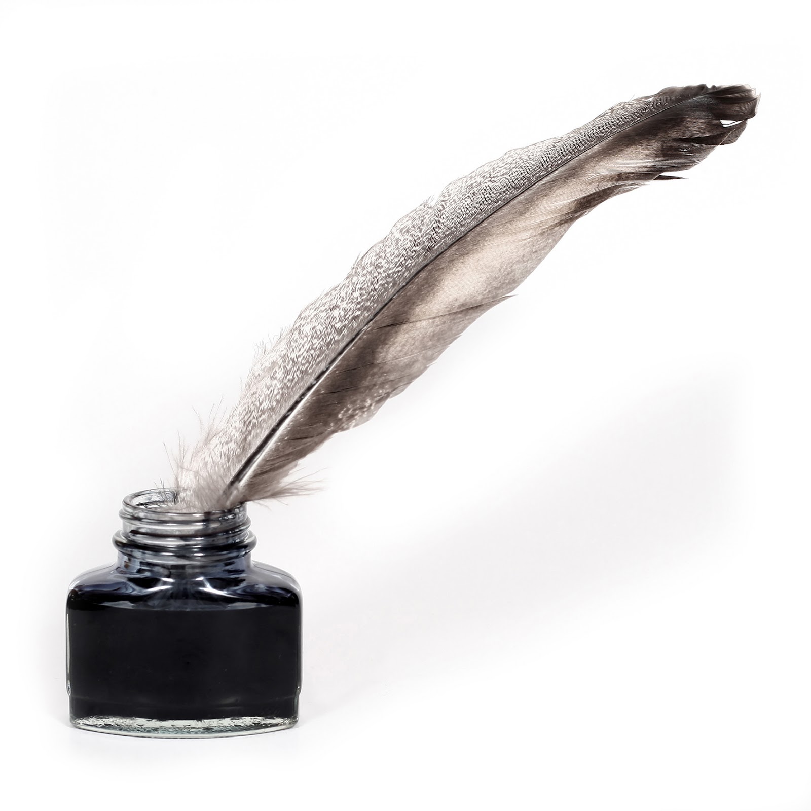 Colonial Quill Pen And Ink | . Hdpng.com How Ink Was Make In The Past - Pen And Ink Bottle, Transparent background PNG HD thumbnail