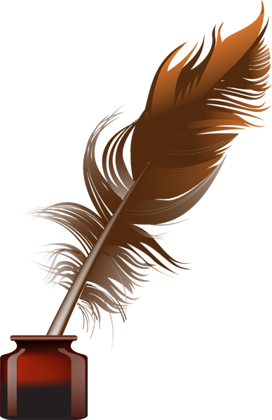 Quill And Ink #2001792 - Pen And Ink Bottle, Transparent background PNG HD thumbnail