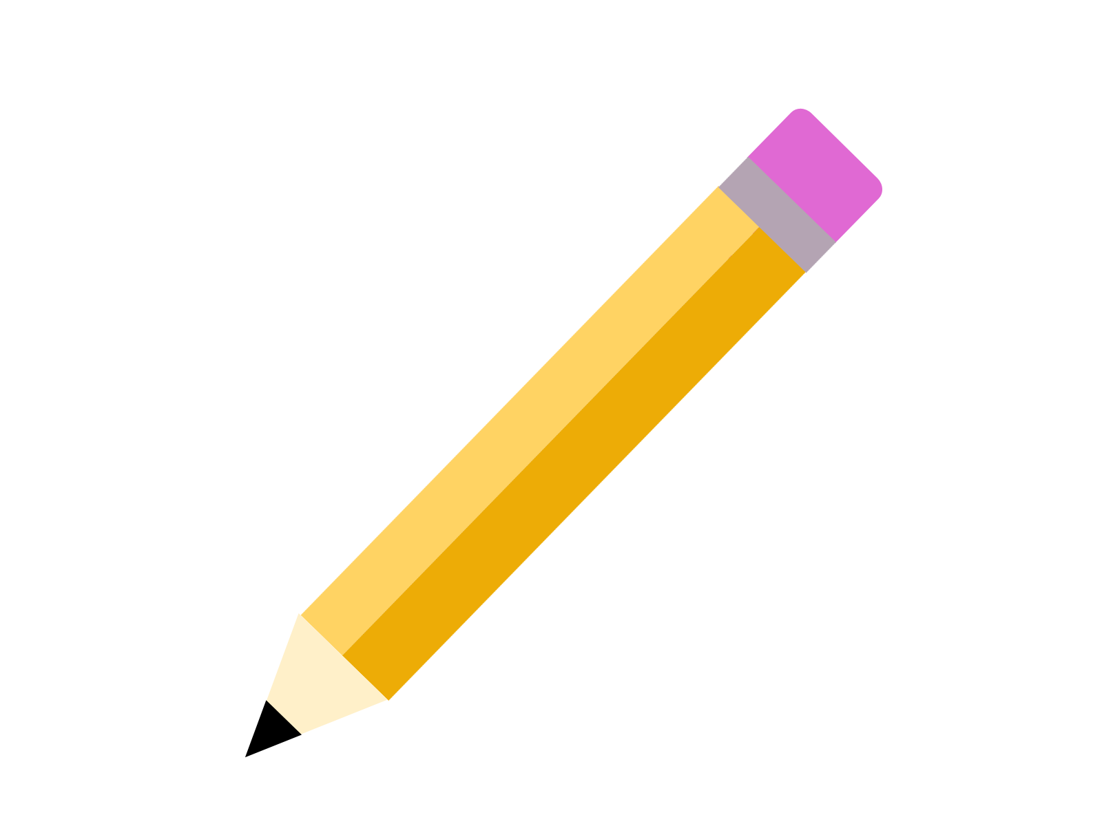 Yellow Pencil Png Image Vector - Pencil, Transparent background PNG HD thumbnail
