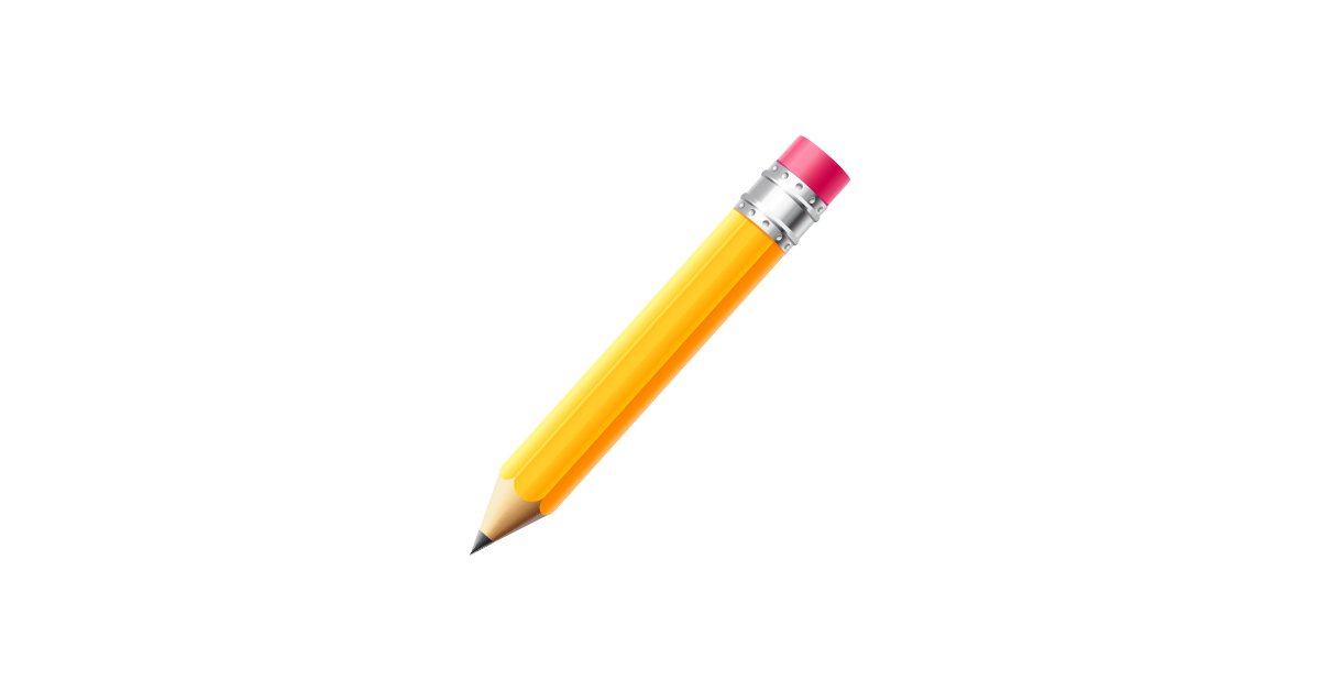 Yellow Pencil Transparent Png - Pencil, Transparent background PNG HD thumbnail