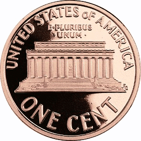Both sides of a Penny