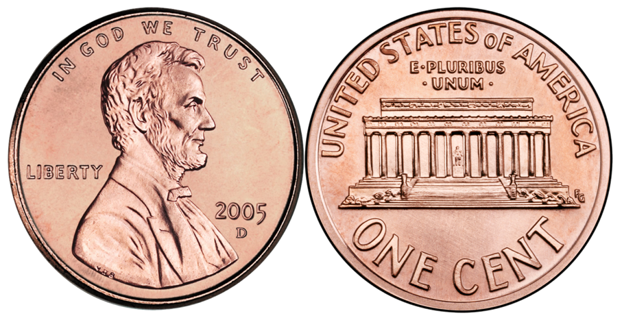 Pennies, Penny Front And Back PNG - Free PNG