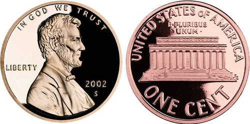 Both sides of a Penny