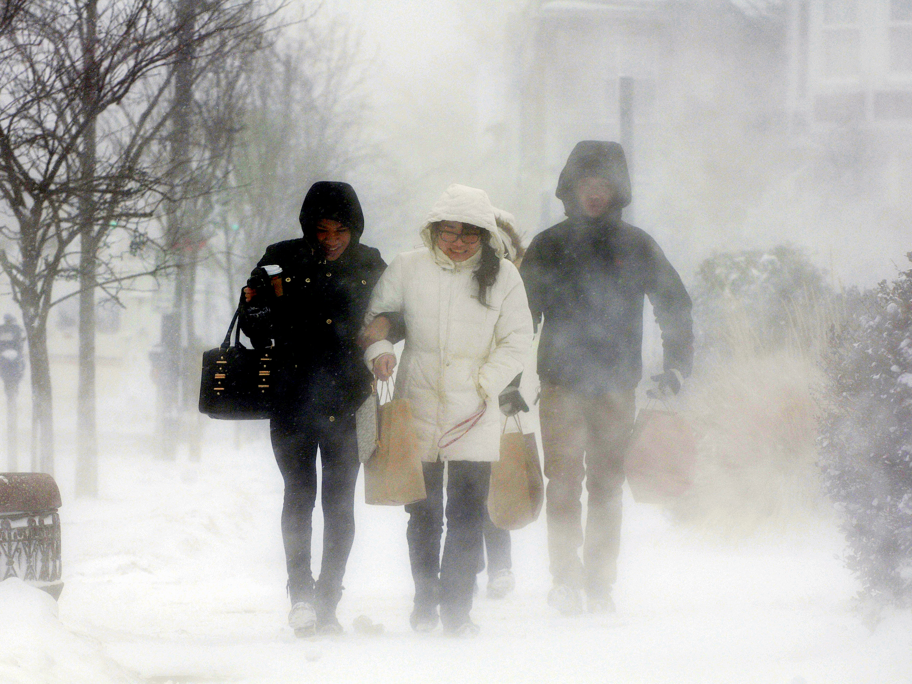 People In Cold Winter Png - New Yearu0027S Eve Snowstorm: Cold Forecast And Potential Travel Delays   Business Insider, Transparent background PNG HD thumbnail