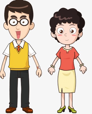 Cartoon Characters Mom And Dad, Mom And Dad, Cartoon, Character Png And Psd - People Mom And Dad, Transparent background PNG HD thumbnail