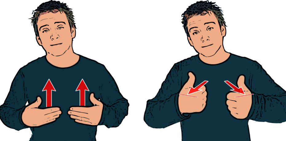 British Sign Language (Bsl) Hdpng.com  - People Using Sign Language, Transparent background PNG HD thumbnail