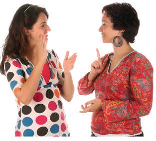 South African Sign Language, South African Sign Language - People Using Sign Language, Transparent background PNG HD thumbnail