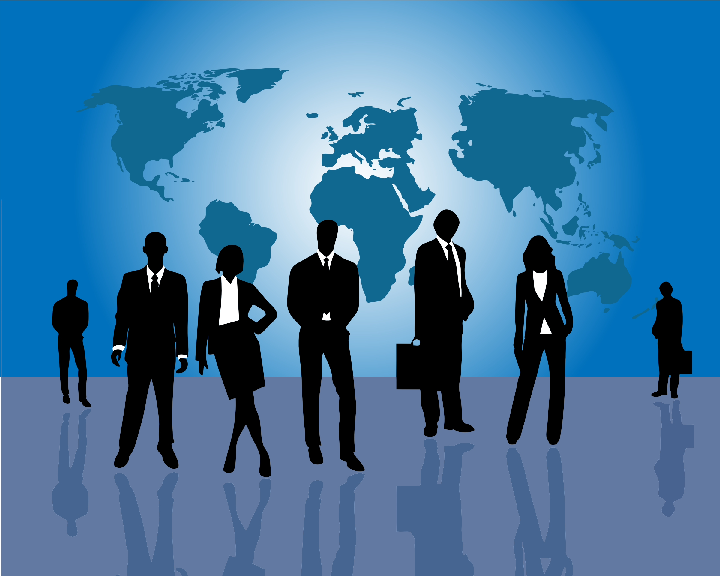 Business People World.png_Gdj - People Working Together, Transparent background PNG HD thumbnail