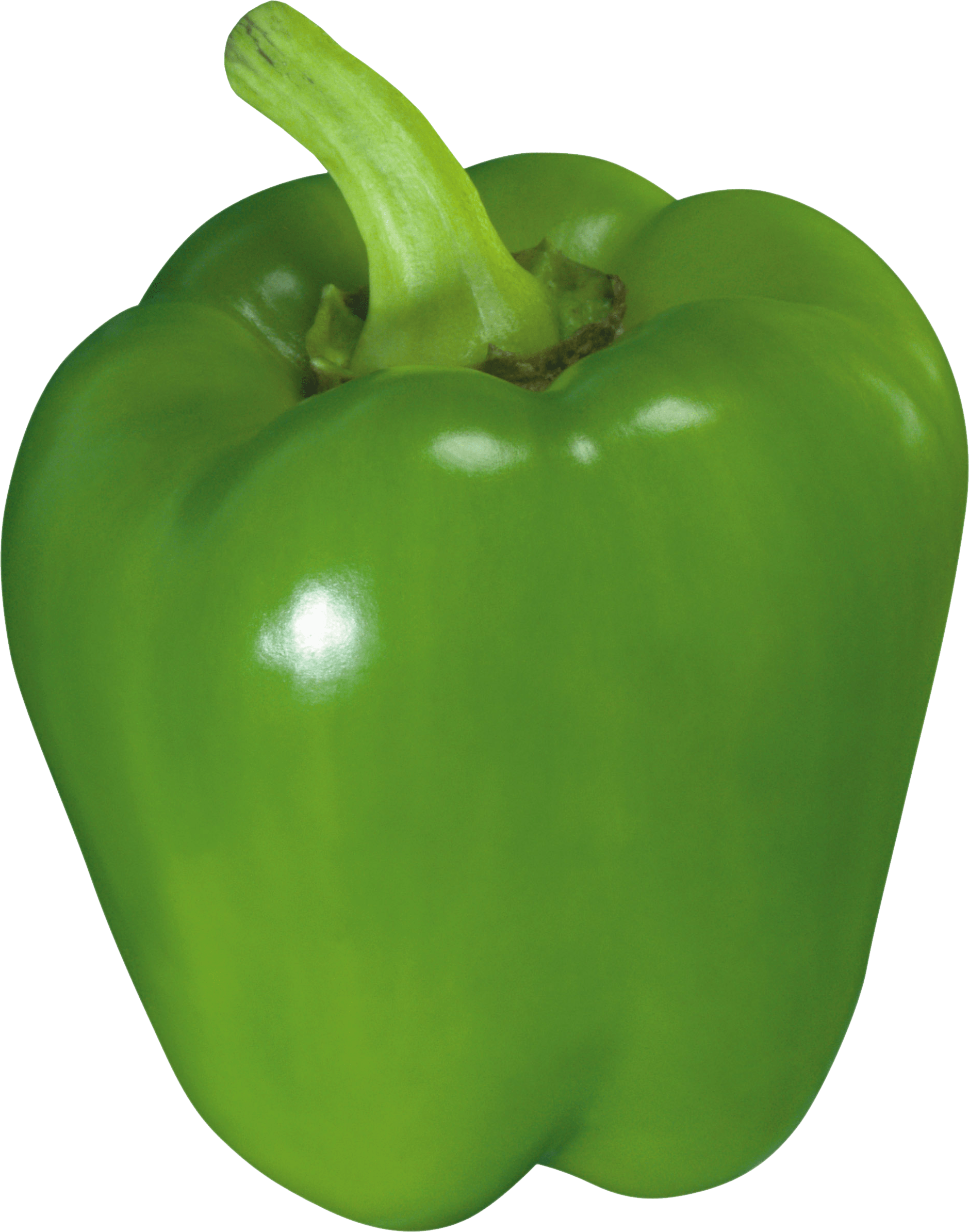 Green Bell Pepper - Pepper, Transparent background PNG HD thumbnail