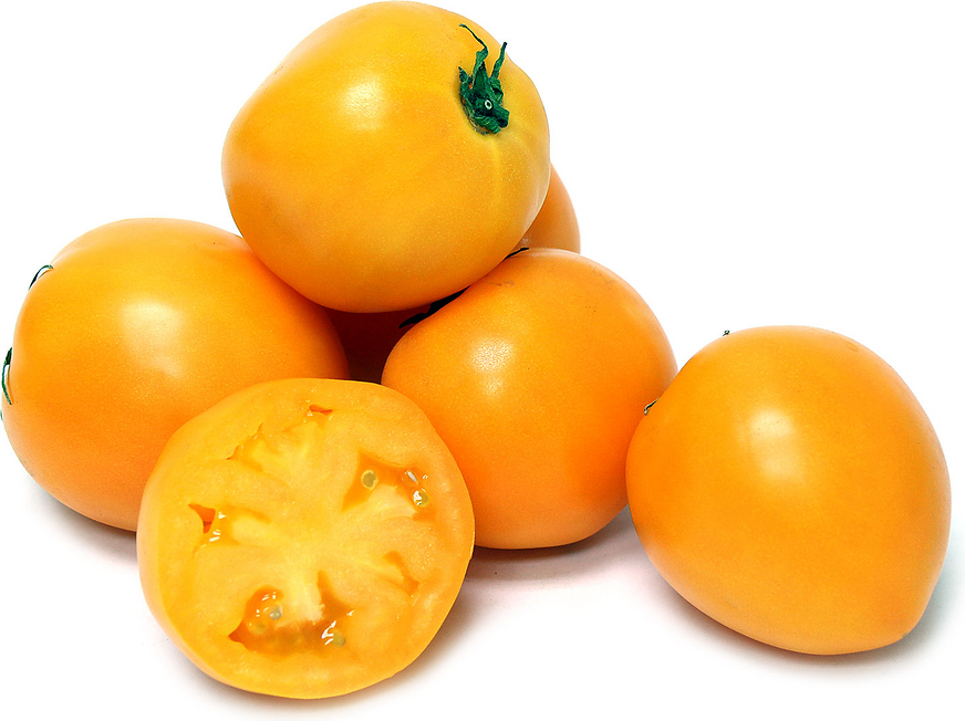 Persimmon Heirloom Tomatoes - Persimmon, Transparent background PNG HD thumbnail