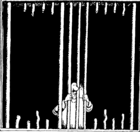 Ali Farzatu0027S Cartoon Of The Man Behind The Bars (Figure 21 In The Weeden Packet) Is Most Interesting To Me Because At First, I Did Not Understand It. - Person Behind Bars, Transparent background PNG HD thumbnail