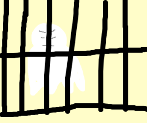 Dr. Martin behind bars