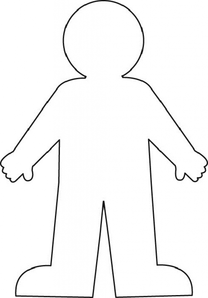 Person Clipart Outline - Person Outline Clip Art, Transparent background PNG HD thumbnail
