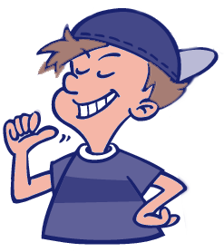 Cartoon Man Pointing At Himself - Person Pointing At Himself, Transparent background PNG HD thumbnail