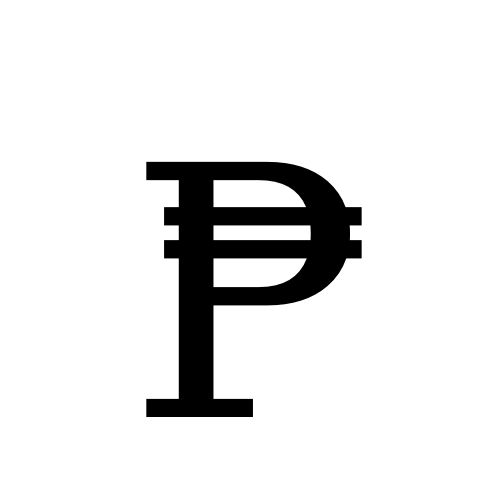 Meta. Character: U20B1   Peso Sign - Peso Sign, Transparent background PNG HD thumbnail