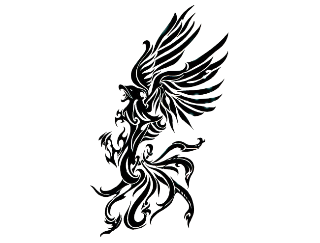 Phoenix Tattoos Png Clipart Png Image - Phoenix Tattoos, Transparent background PNG HD thumbnail