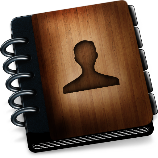 Contacts Icon - Phone Book, Transparent background PNG HD thumbnail