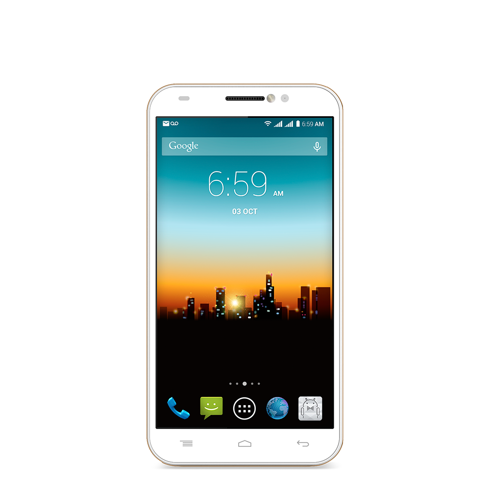 Posh Mobile Titan Pro Hd E550 White Front - Phone, Transparent background PNG HD thumbnail