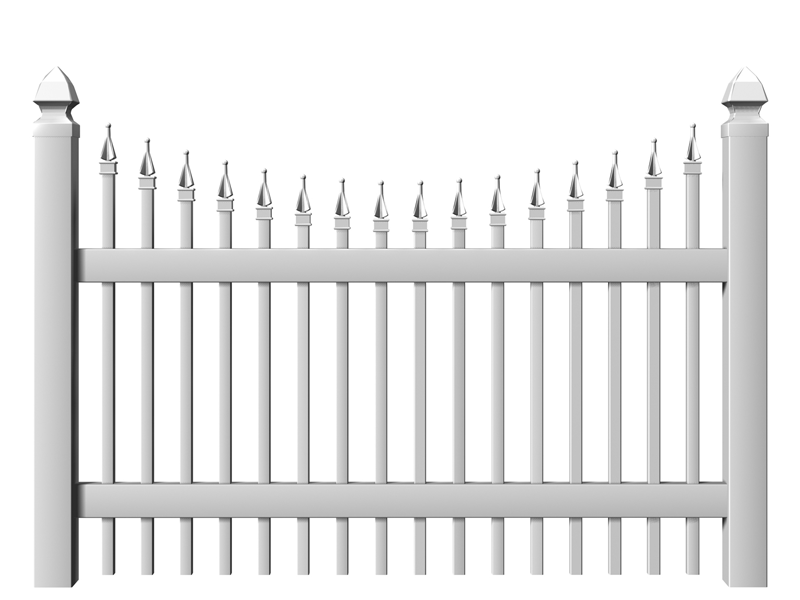 Crowne Point Picket Fence - Picket Fence, Transparent background PNG HD thumbnail