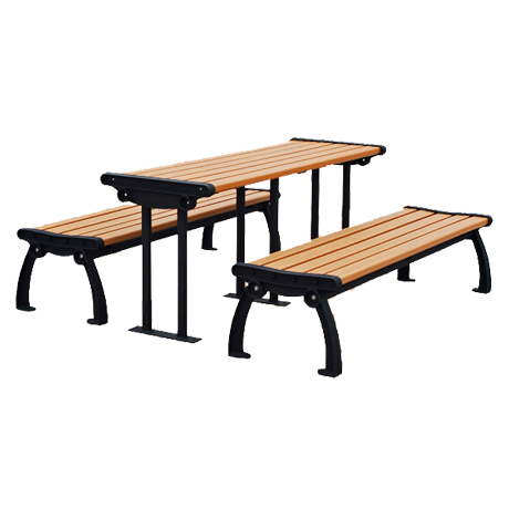 Recycled Plastic Picnic Table And Benches   Heritage Style, Recycled Plastic Top And Seats, Hdpng.com  - Picnic Bench, Transparent background PNG HD thumbnail