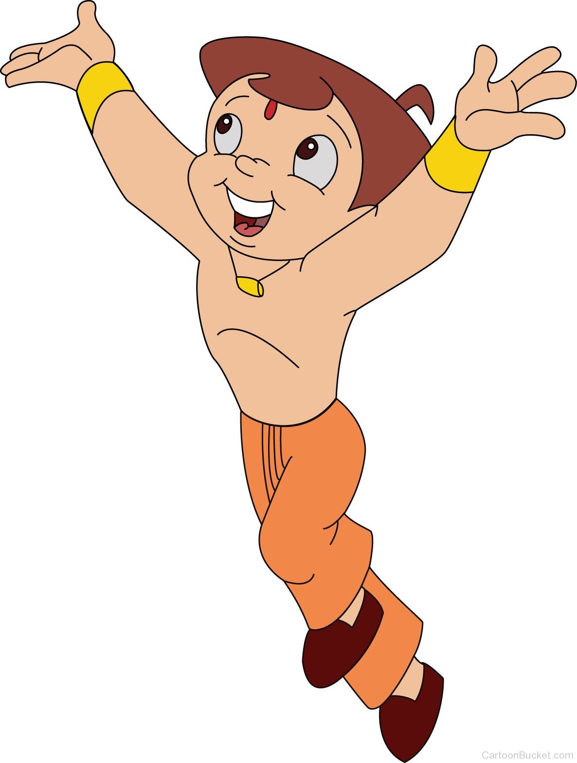 Picture Of Chota Bheem In Happy Mood - Chhota Bheem, Transparent background PNG HD thumbnail
