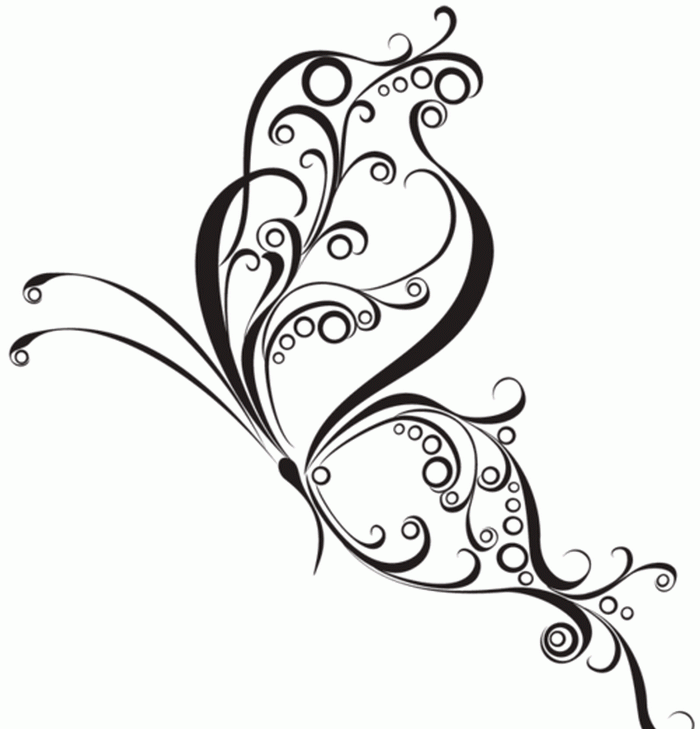 Picture Of Tribal Butterfly Tattoo Designs Designgif 13973153298Kn4G. - Butterfly Design, Transparent background PNG HD thumbnail