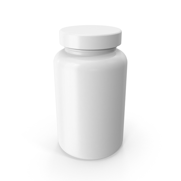Vitamin Bottle - Pill Bottle, Transparent background PNG HD thumbnail