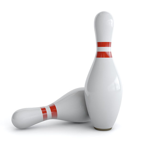 3Ds Bowling Pin - Pin, Transparent background PNG HD thumbnail