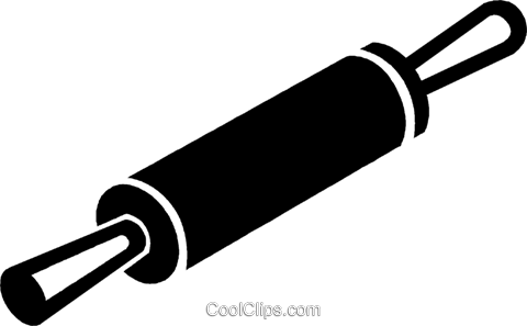 Rolling - Pin Black And White, Transparent background PNG HD thumbnail