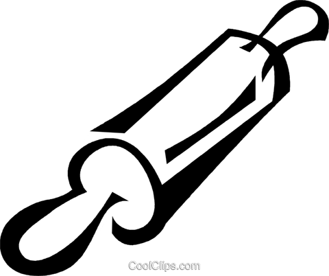 Rolling Pin Cliparts #2536297 - Pin Black And White, Transparent background PNG HD thumbnail