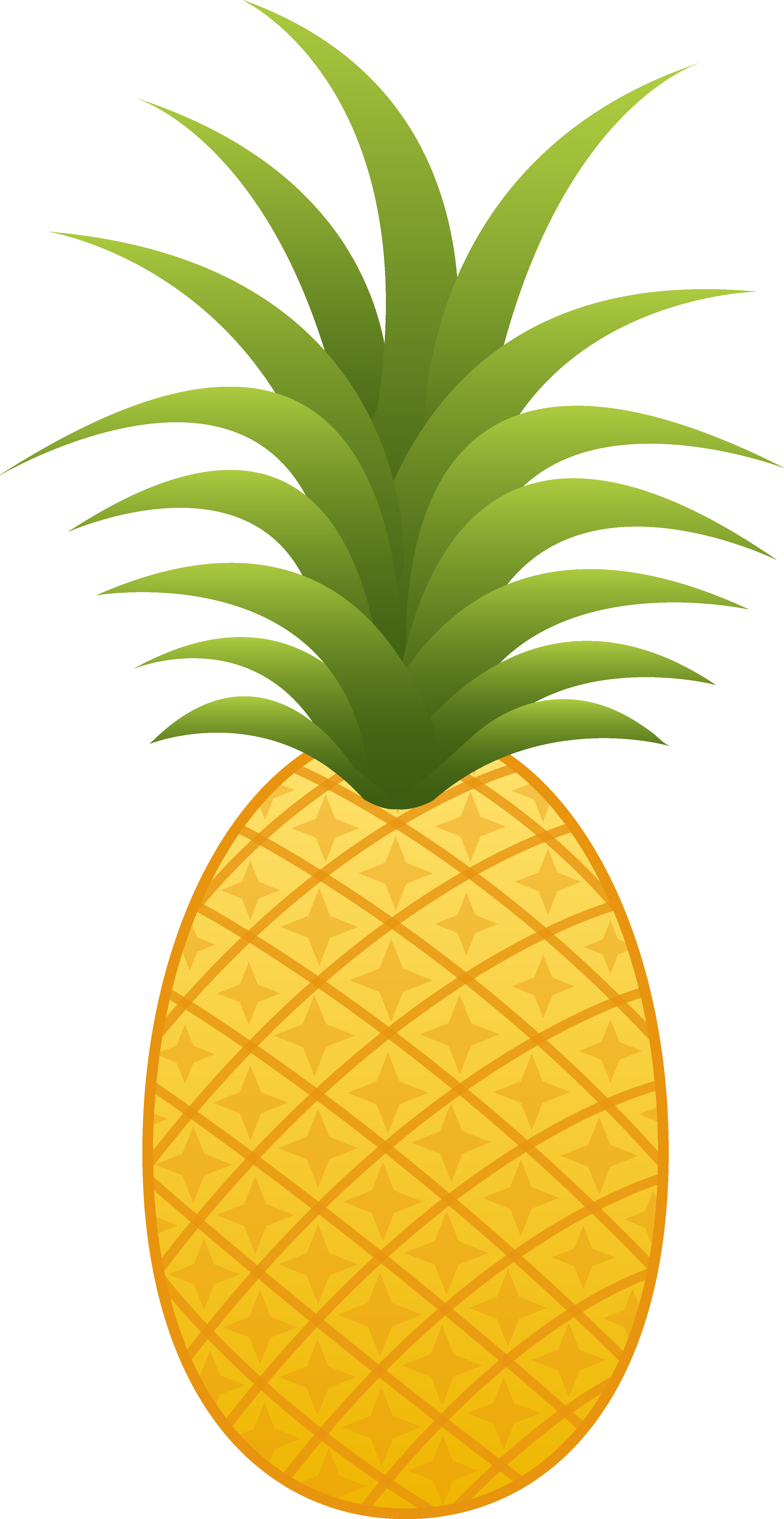 Pineapple Clip Art Png - Pineapple, Transparent background PNG HD thumbnail